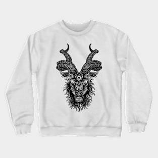 Dark goat Crewneck Sweatshirt